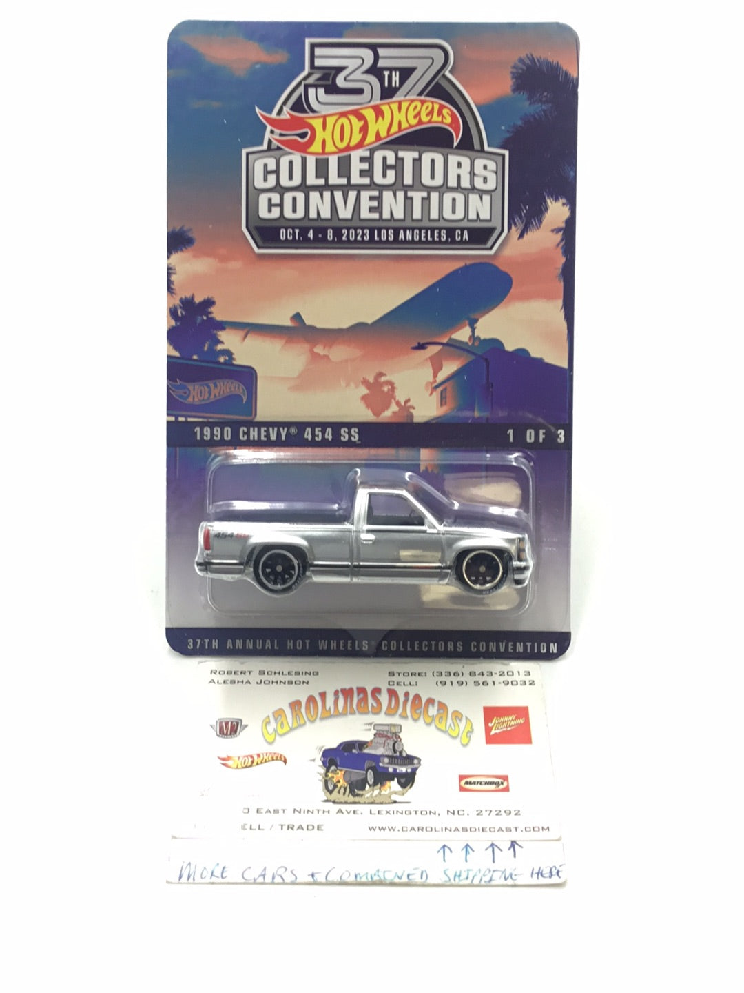 Hot wheels 1990 Chevy 454 SS 37th annual collectors convention