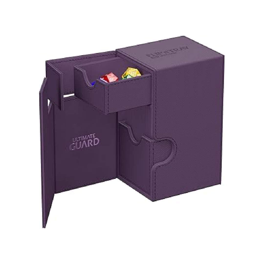Ultimate Guard 133+ Flip'N'Tray Xenoskin Purple – Card Boyz