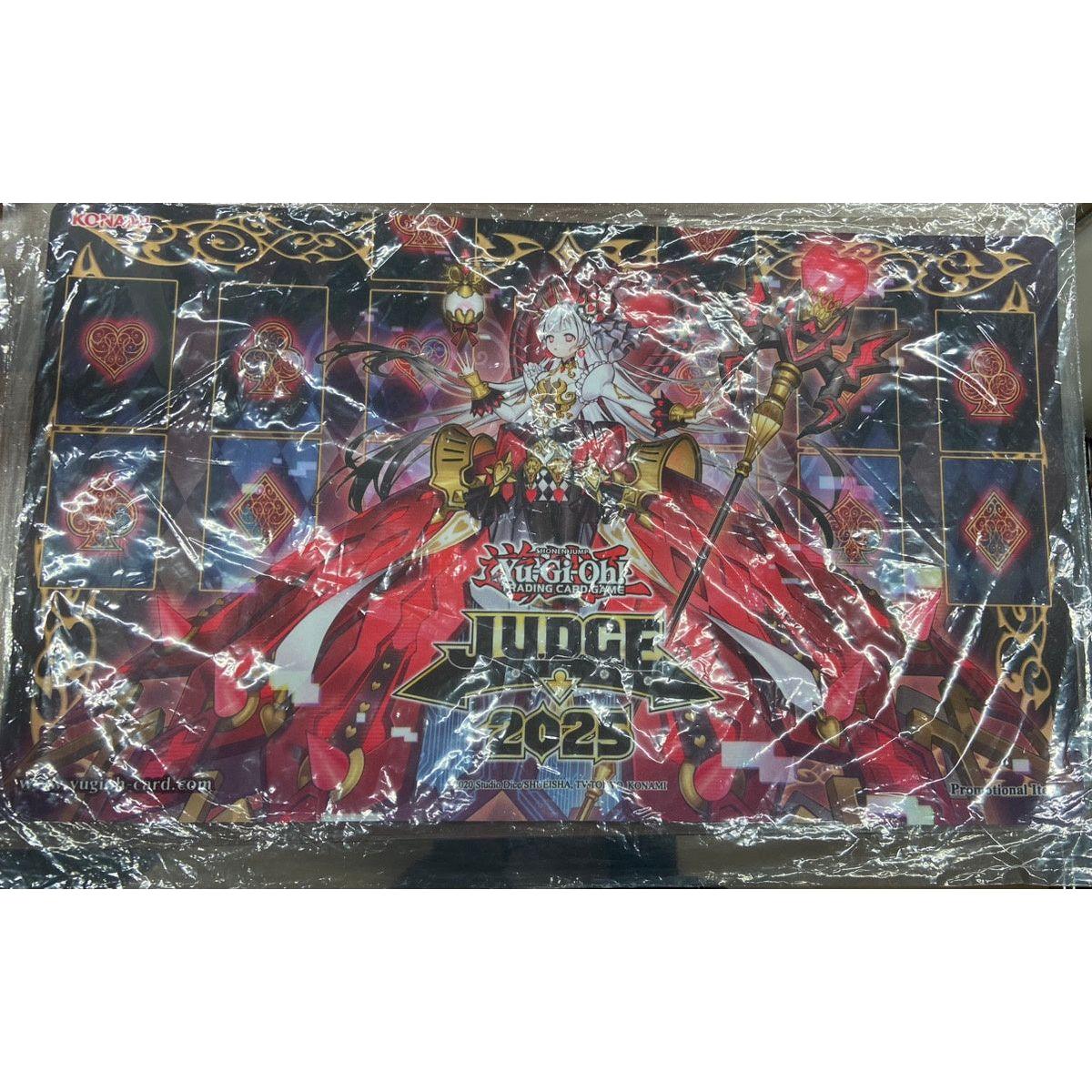 遊戯王】 プレイマット M∀LICE〈Q〉HEARTS OF CRYPTER (JUDGE 2025
