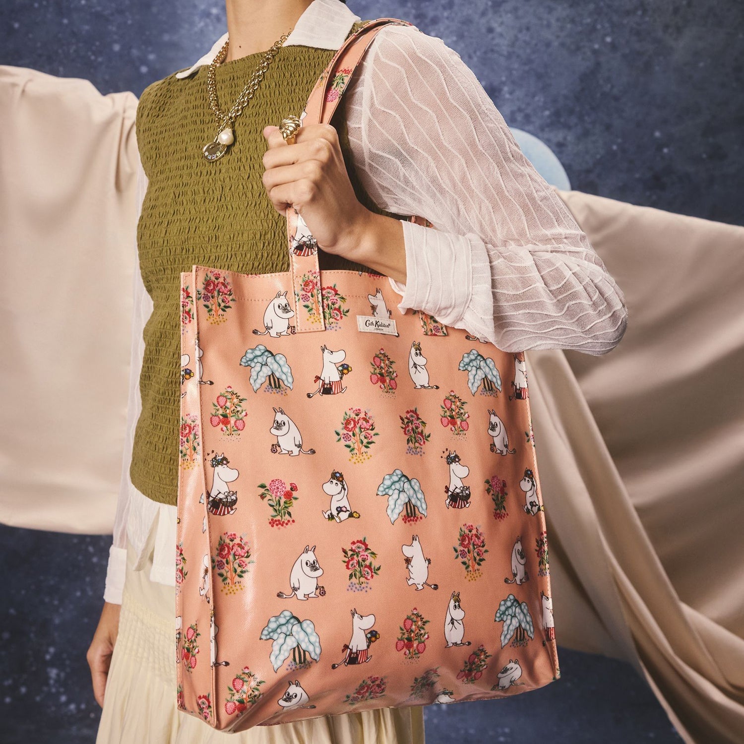 ムーミン ラージ ブックバッグ Moomin Bunches | Cath Kidston 日本