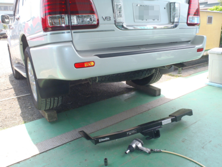 ヒッチメンバー ランクル100 - SEEMO BOAT SERVICE