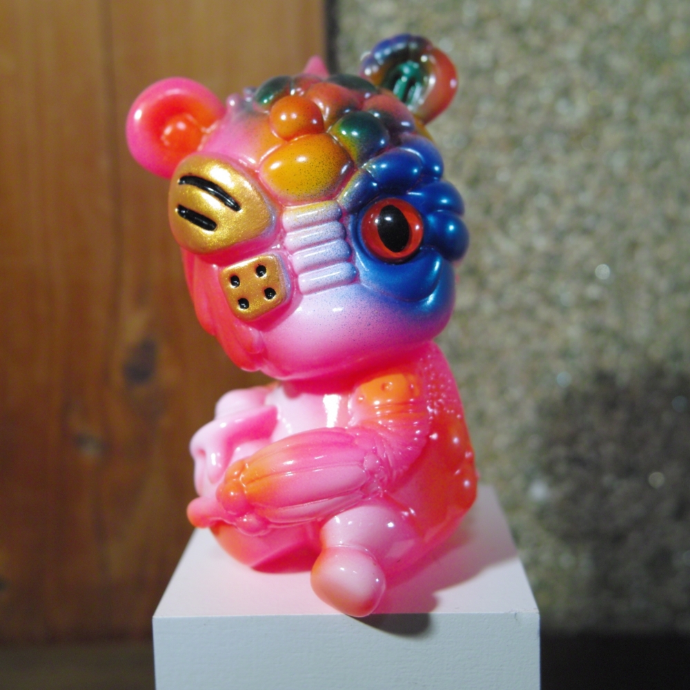 ゴッコ堂×リアルヘッド / ミュータント・ベアオス[パールピンク] - smogbom