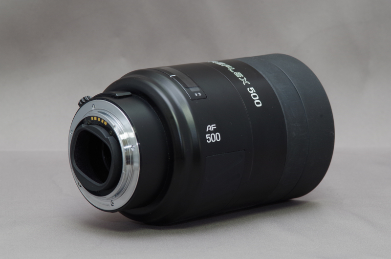 レンズについて[第7回] : MINOLTA AF REFLEX 500mm F8 - インターネット
