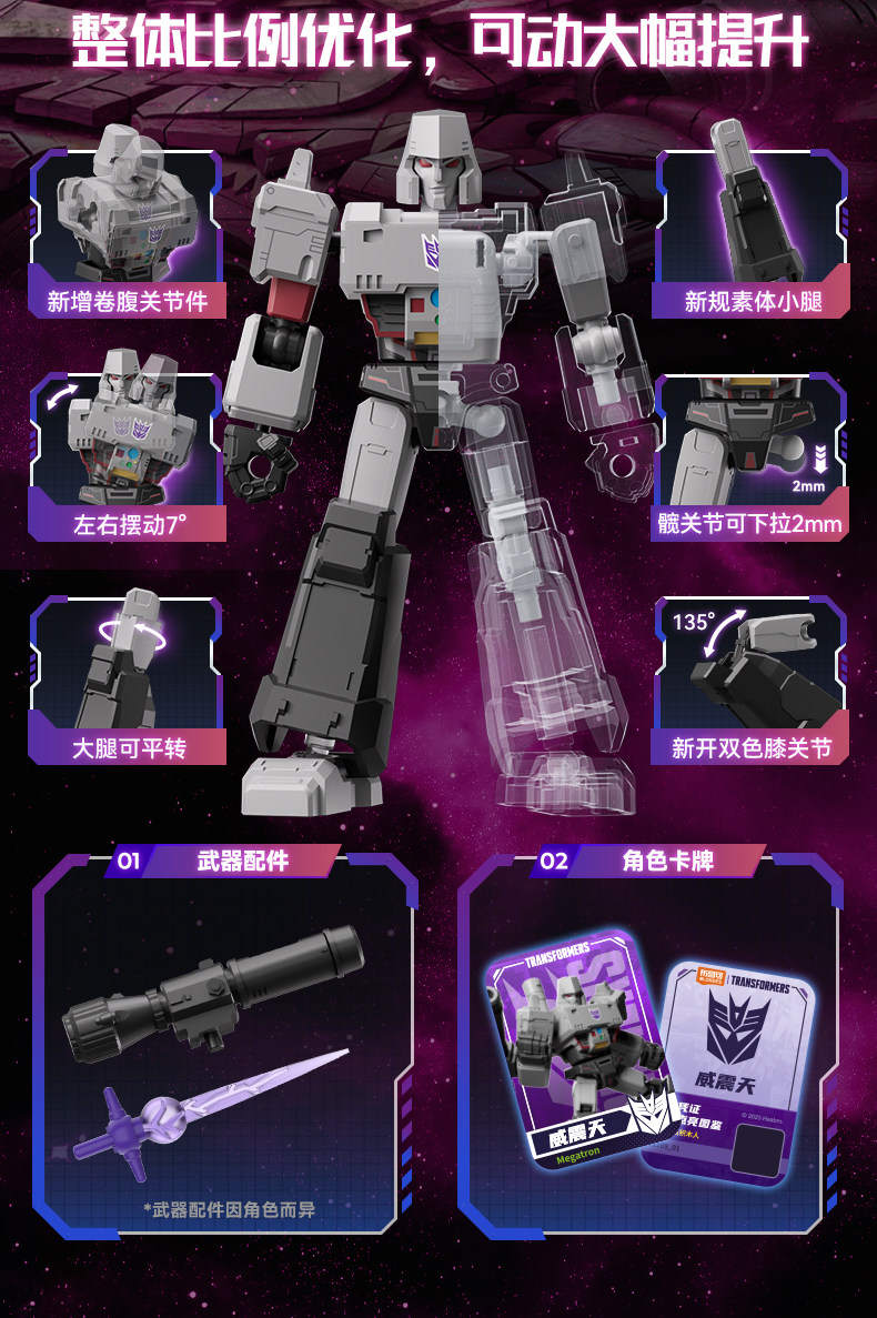 变形金刚群星版：第9弹至暗时刻（布鲁可BLOKEES 71109） | Brick4.com