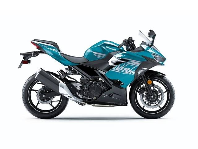 2021 Kawasaki Ninja® 400 ABS Pearl Nightshade Teal/Metallic Spark