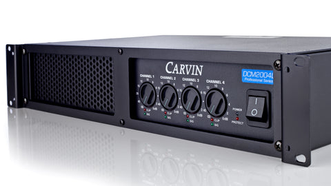 Carvin DCM2004L Ultra Light 4-Channel 2000W Power Amp