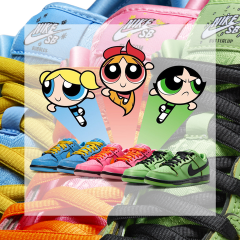 NIKE SB X POWERPUFF GIRLS DUNK RELEASE DETAILS - PLA Skateboarding