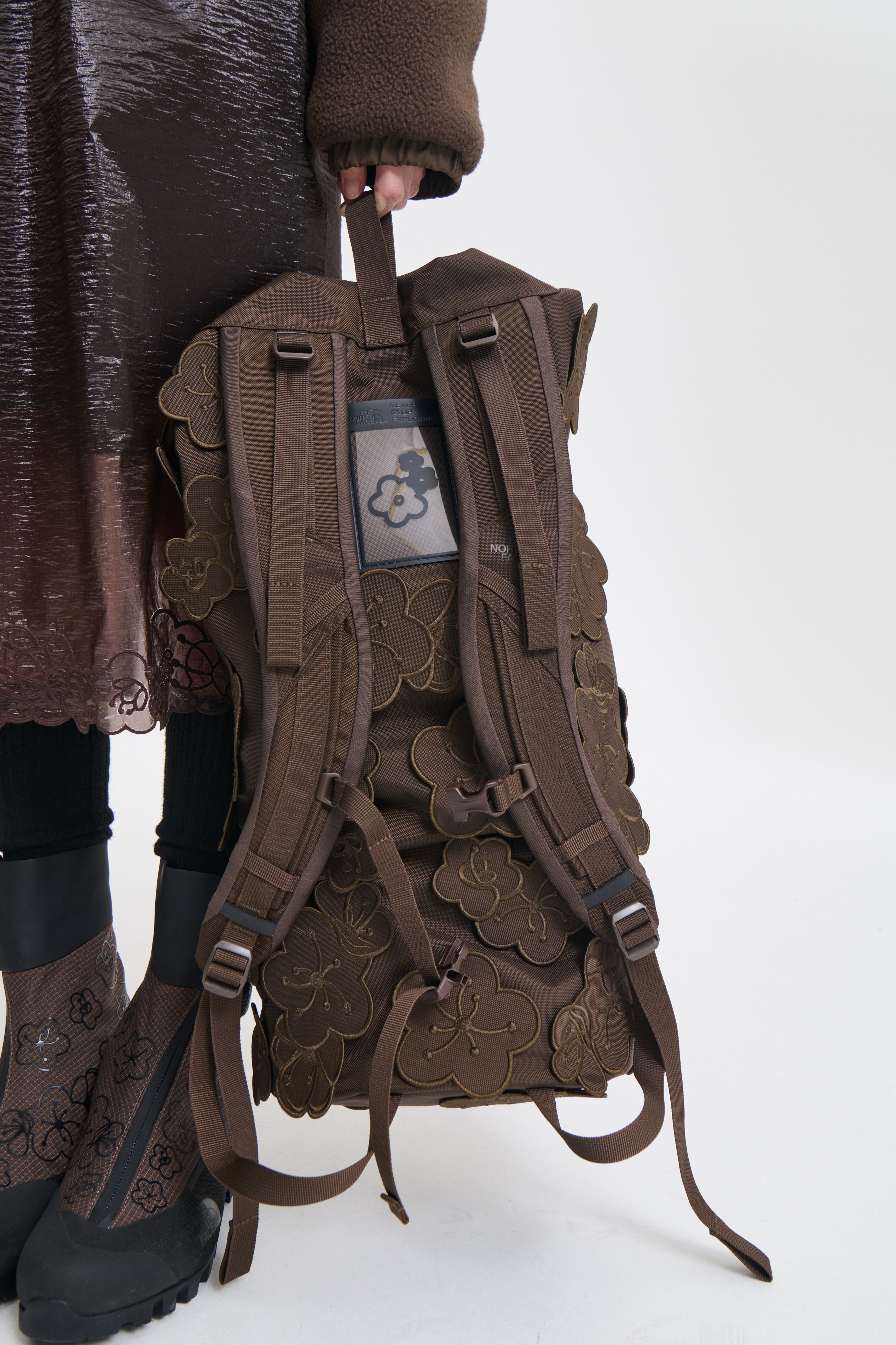 THE NORTH FACE X CECILIE BAHNSEN TANIA BACKPACK | SOIL BROWN