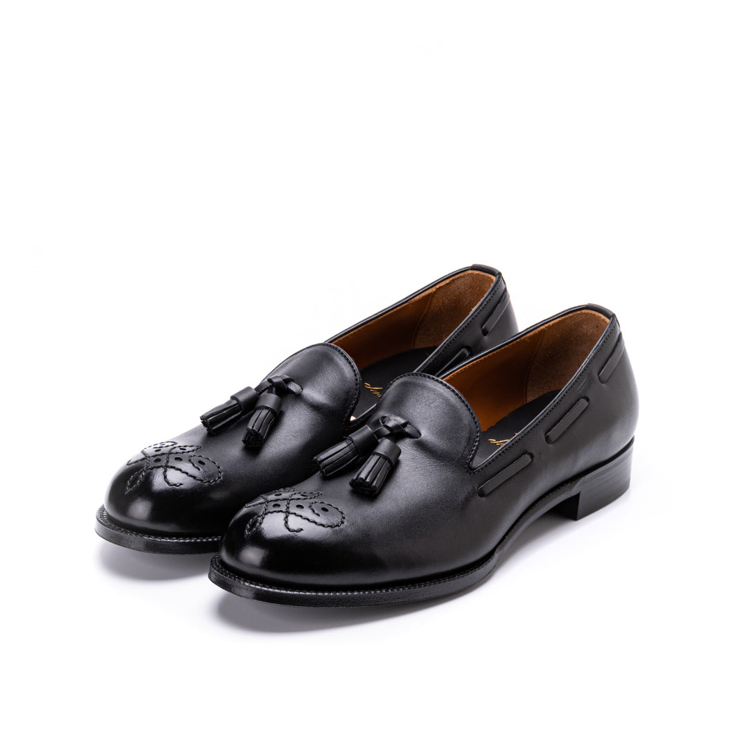 C-7002 TASSEL LOAFERS BL – chausser online store