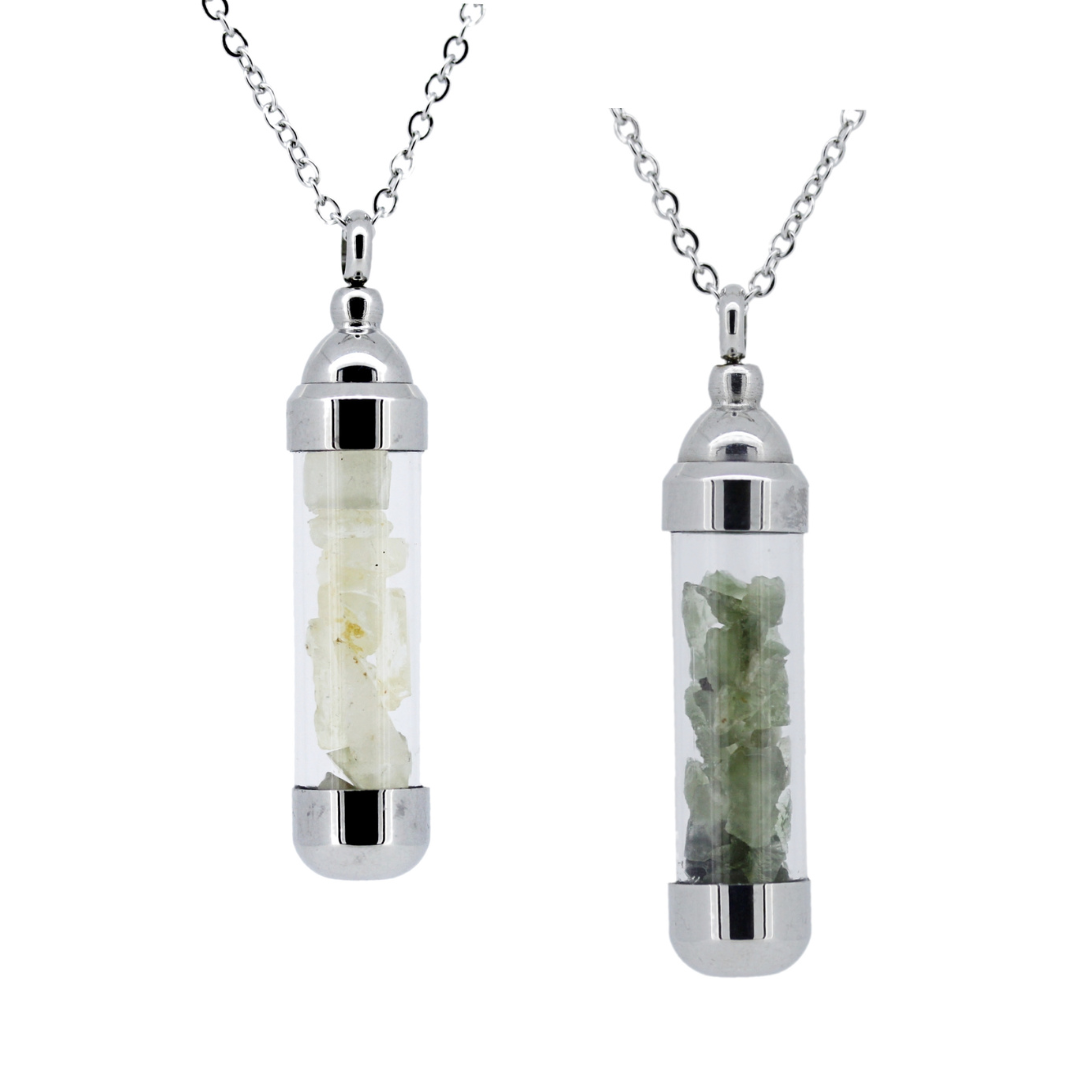 モルダバイト」「リビアングラス」ステンレスペンダント新作登場