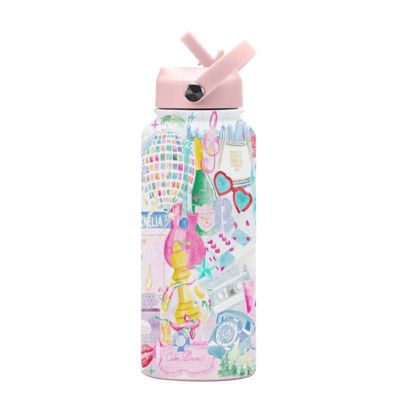 Taylor Swift Insulated Water Bottle – Cheeky Plum