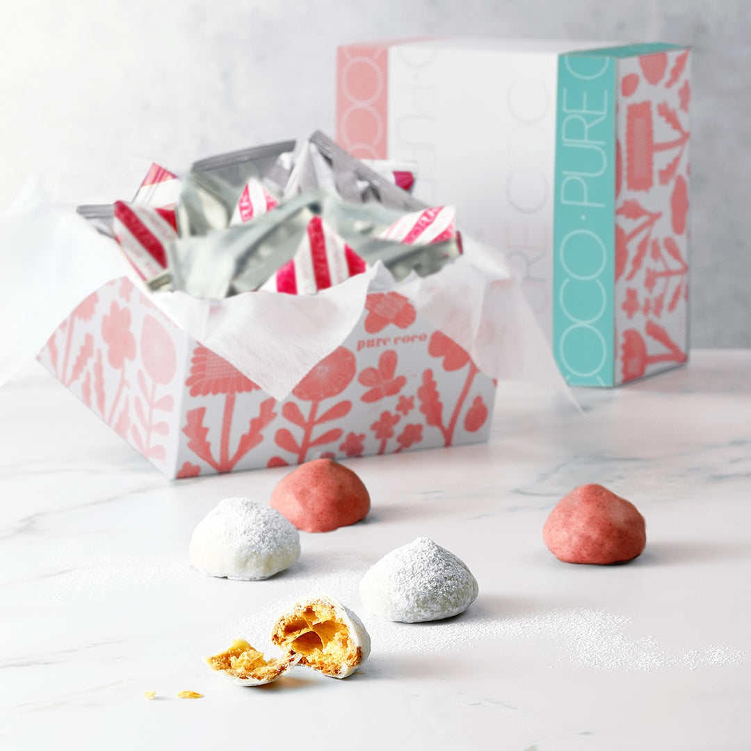 ピュアココ ホワイト&ラズベリー（10個入） – チーズガーデン