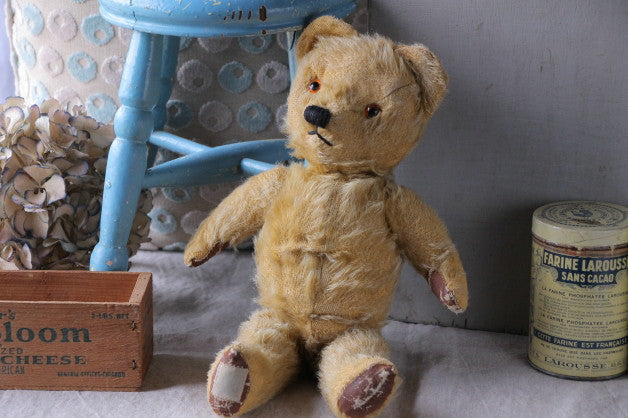 チャドバレー社小首をかしげたテディベア イギリスアンティーク雑貨