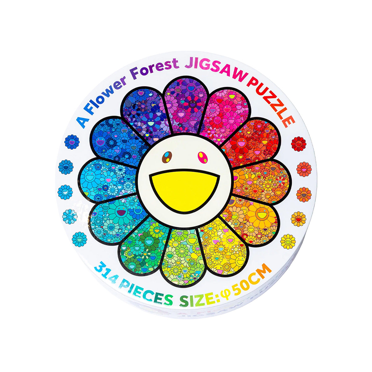 Takashi Murakami / kaikai kiki - A Flower Forest Jigsaw Puzzle