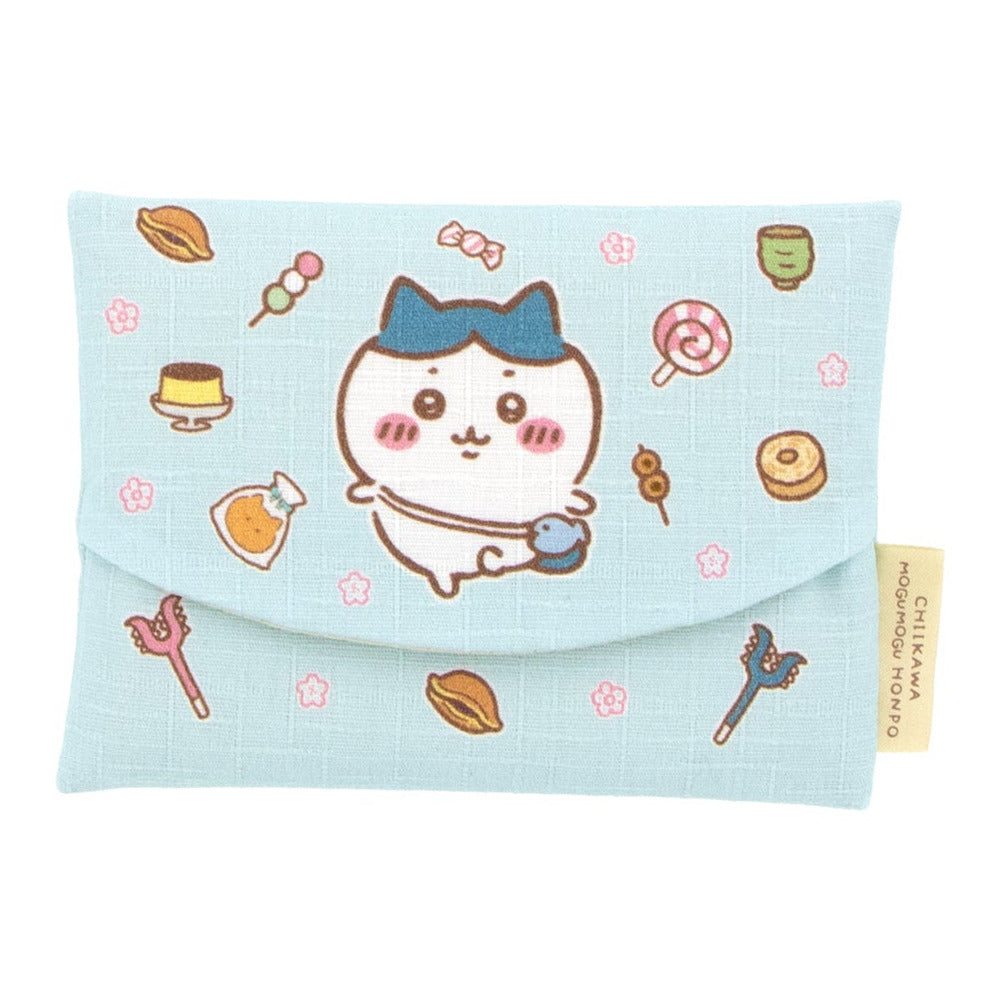 公式】ちいかわもぐもぐ本舗かぶせティッシュケース ハチワレ