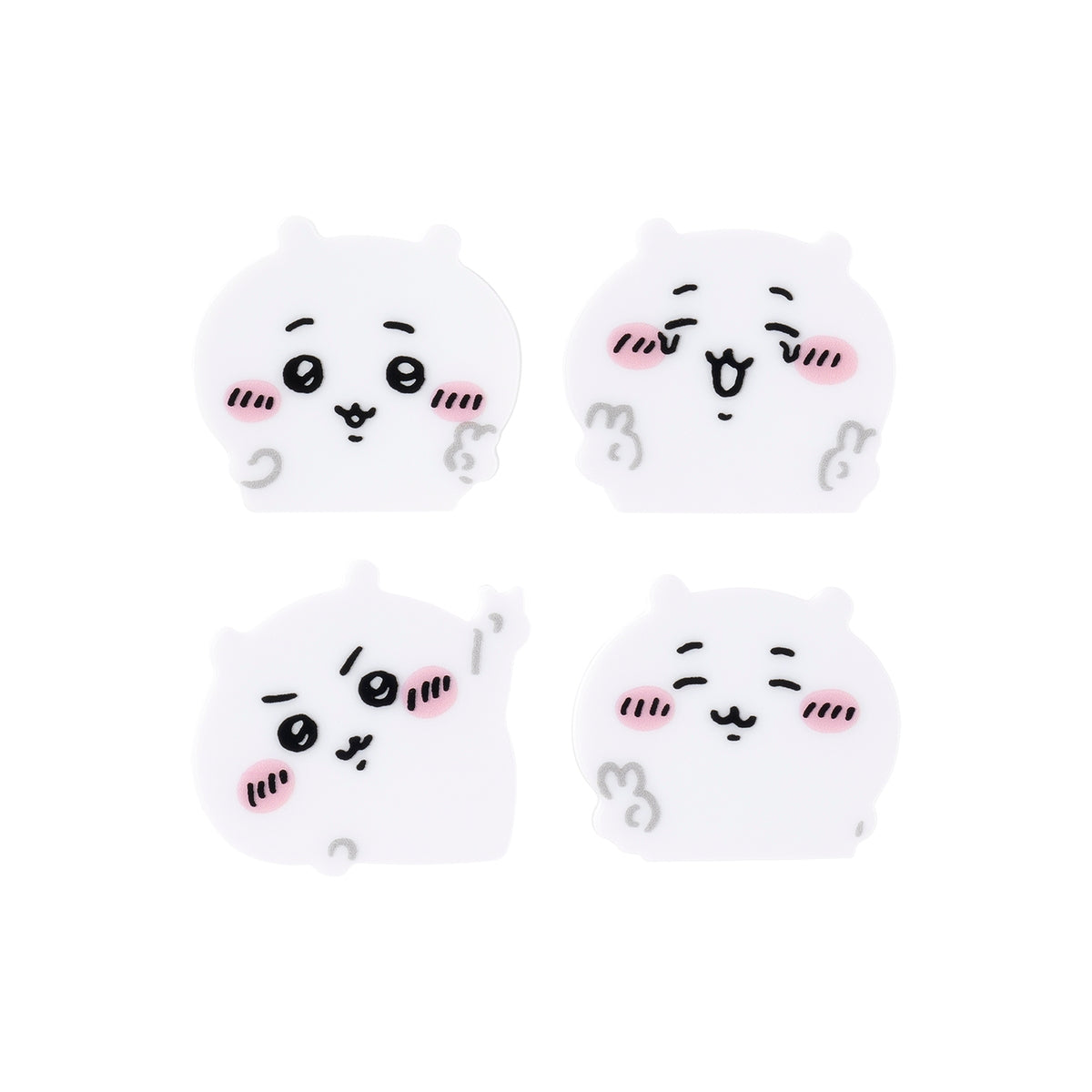 ちいかわ 4個セットアクリルバッジ（ピースなちいかわ） | ちいかわ