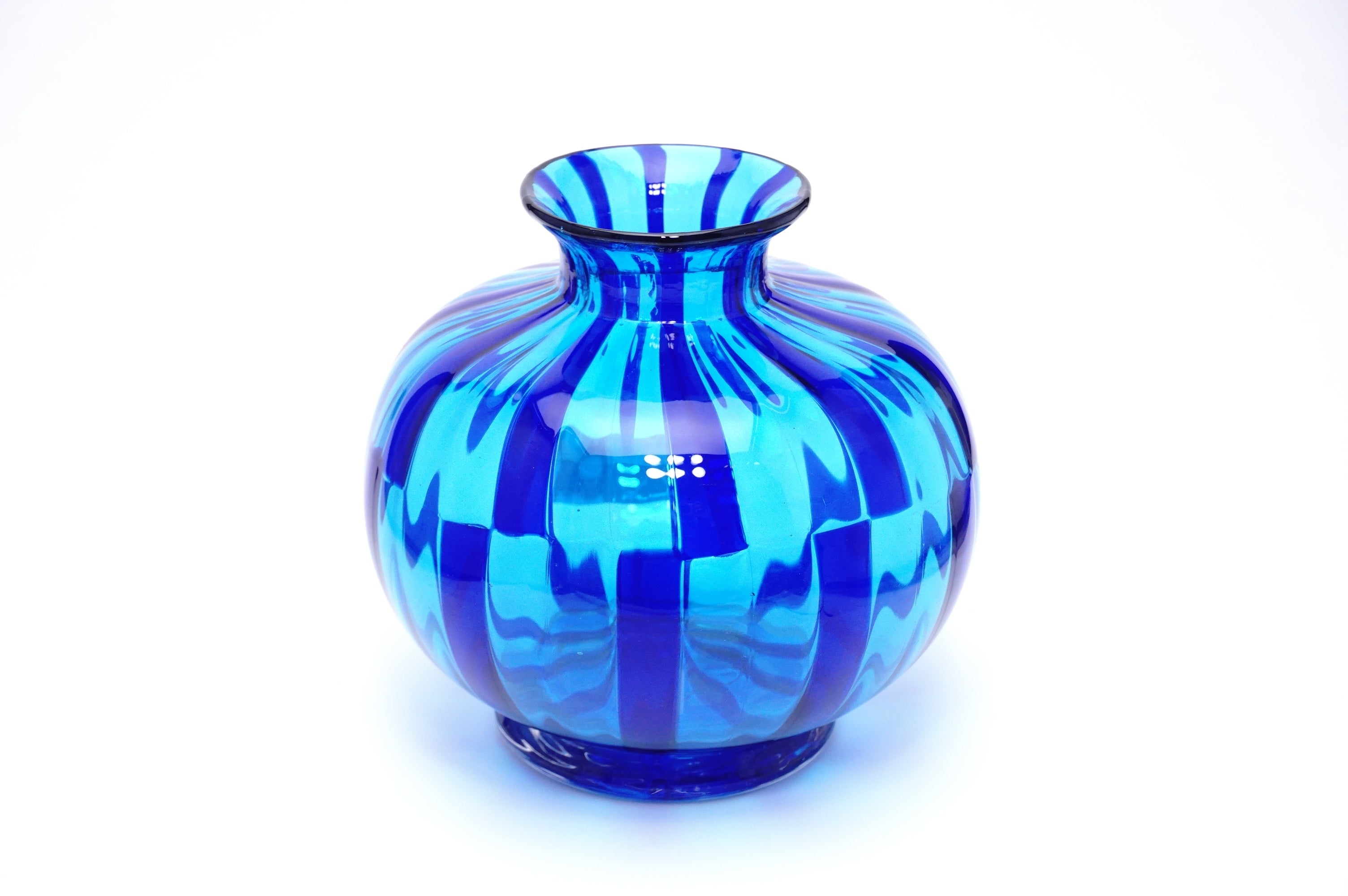 ムラーノガラス（ベネチアングラス）｜花瓶／花器「天空の鏡」 – chisa