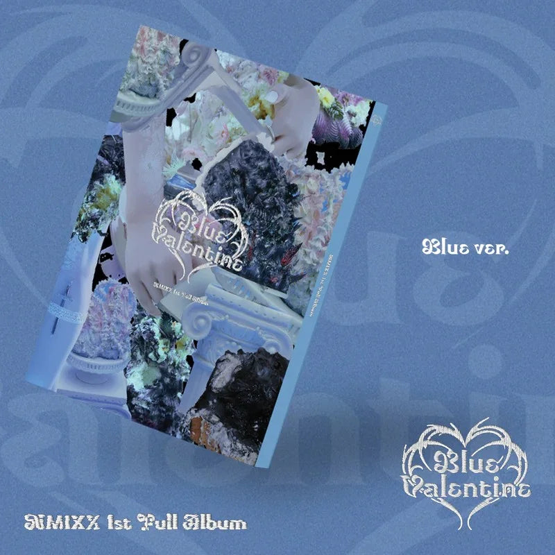 Pre-Order] NMIXX 1st Full Album - Blue Valentine + APPLEMUSIC