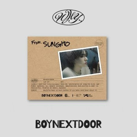 boynextdoor why 直筆サイン入り アルバム CD Google BOYNEXTDOOR 1st