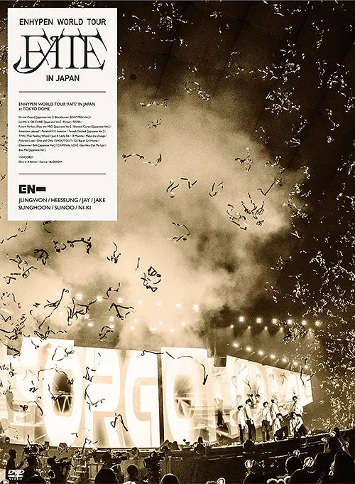 ENHYPEN - WORLD TOUR 'FATE' in Japan (Limited Edition) DVD [Japan