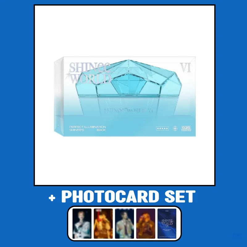 SHINee World VI Perfect Illumination Blu-Ray + Photocard Set