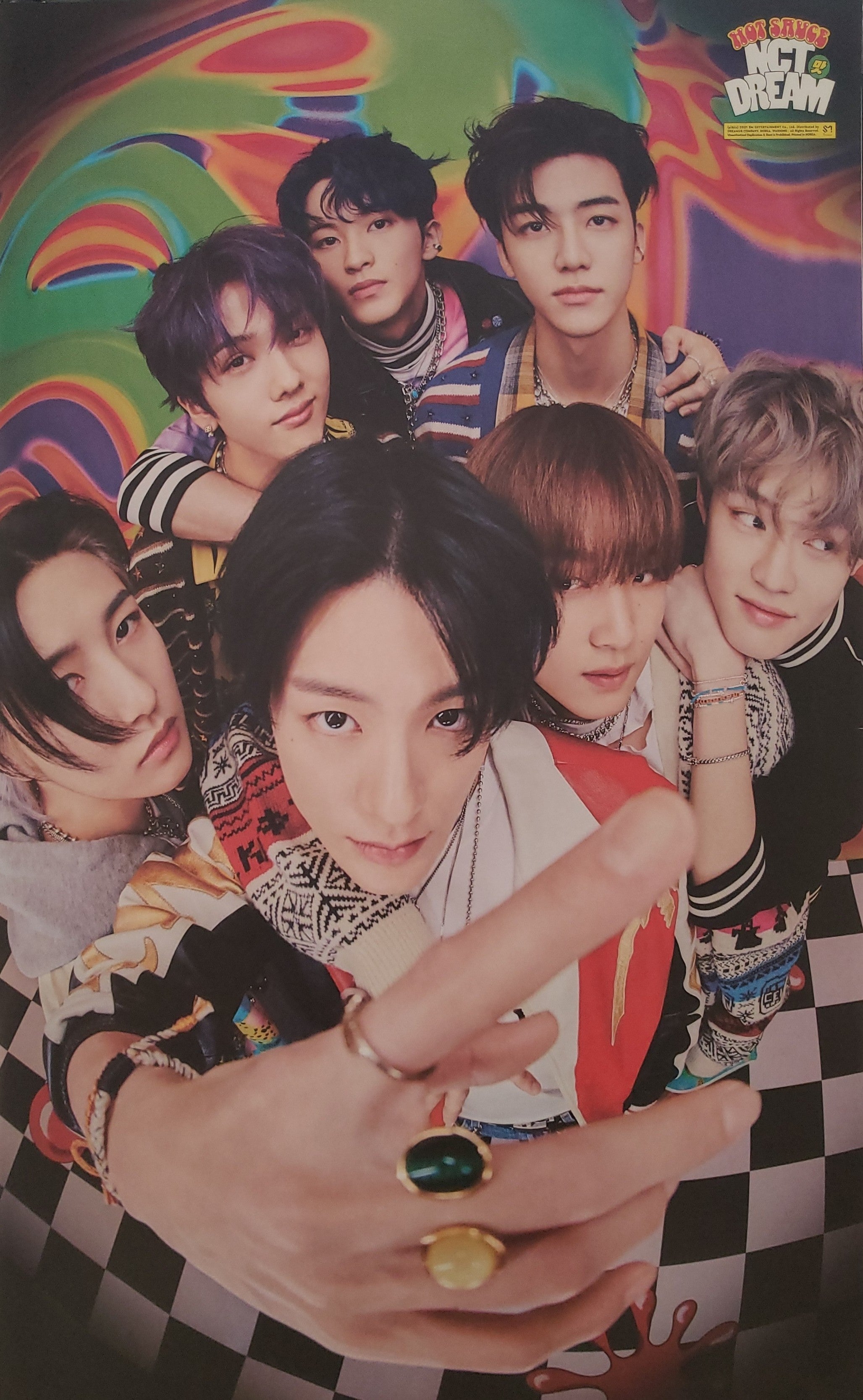 NCT Dream 1st Album - Hot Sauce (Photo Book Ver.) Official Poster