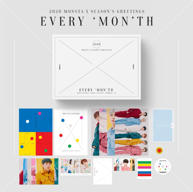 Monsta X 2020 Season's Greetings – Choice Music LA