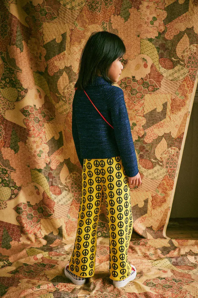 Misha & Puff】Izzy Pant - Mango Peace Jacquard – chu chu CHUPETERIA