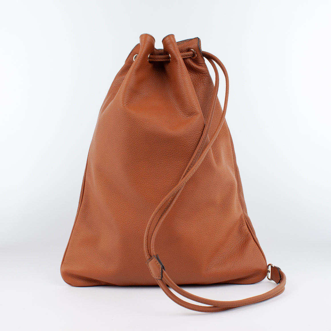1201 LD DRAWSTRING BAG-L Col.Marrone – Cisei Online Shop