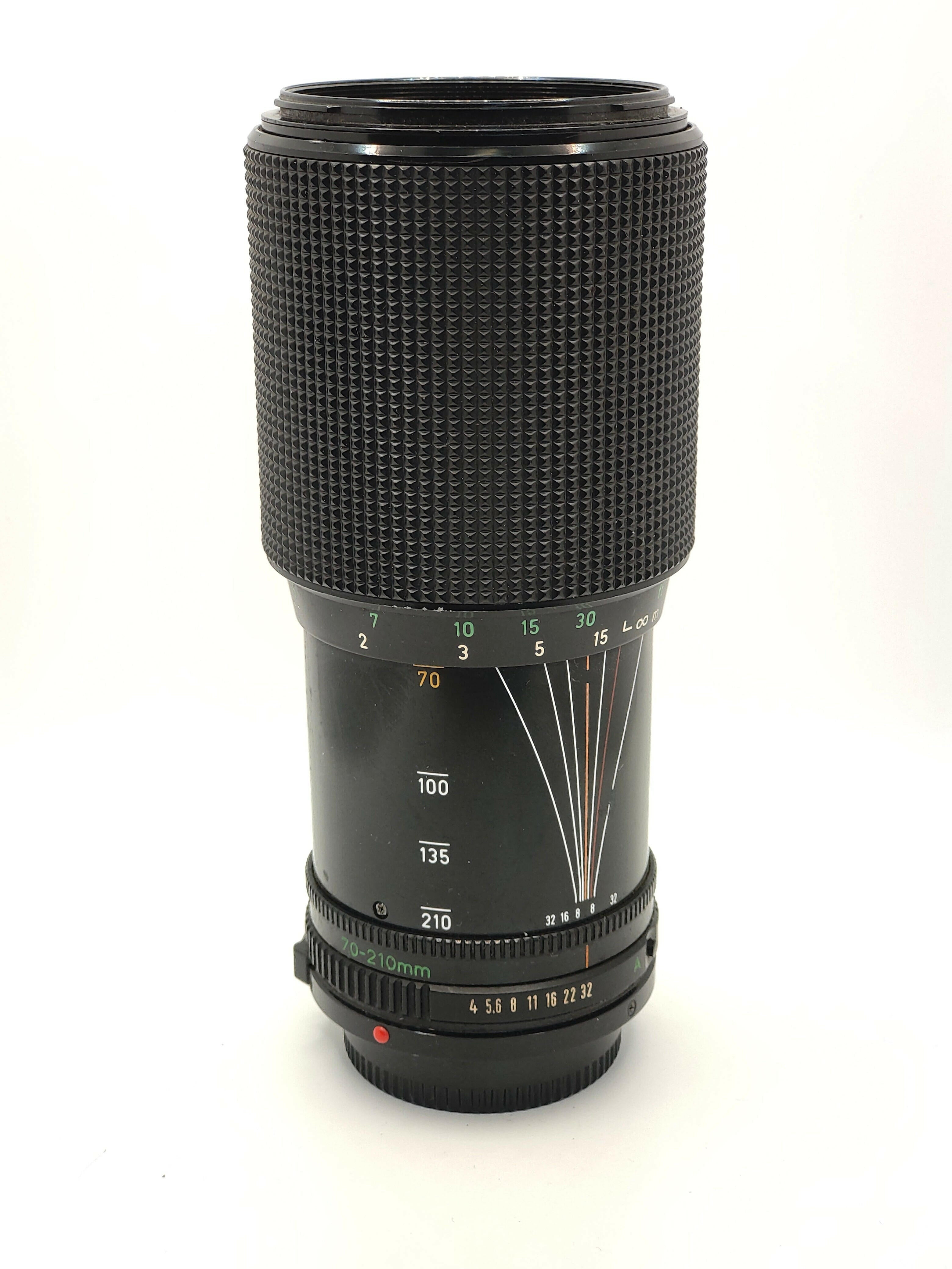Canon FD 70-210mm f4 telephoto zoom lens for AE-1, A-1, FTb SLRs
