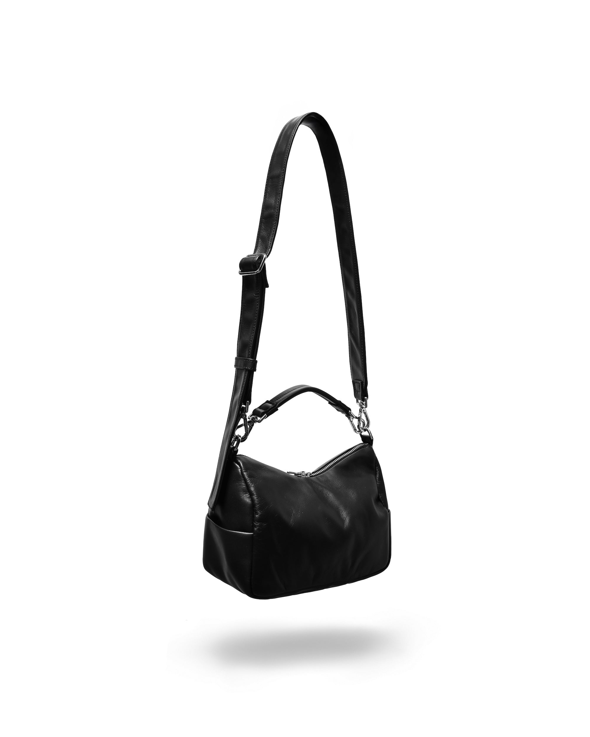 2.11 WED 20:00- IN STOCK】LEATHER DAYOFF BAG MINI (BLACK)