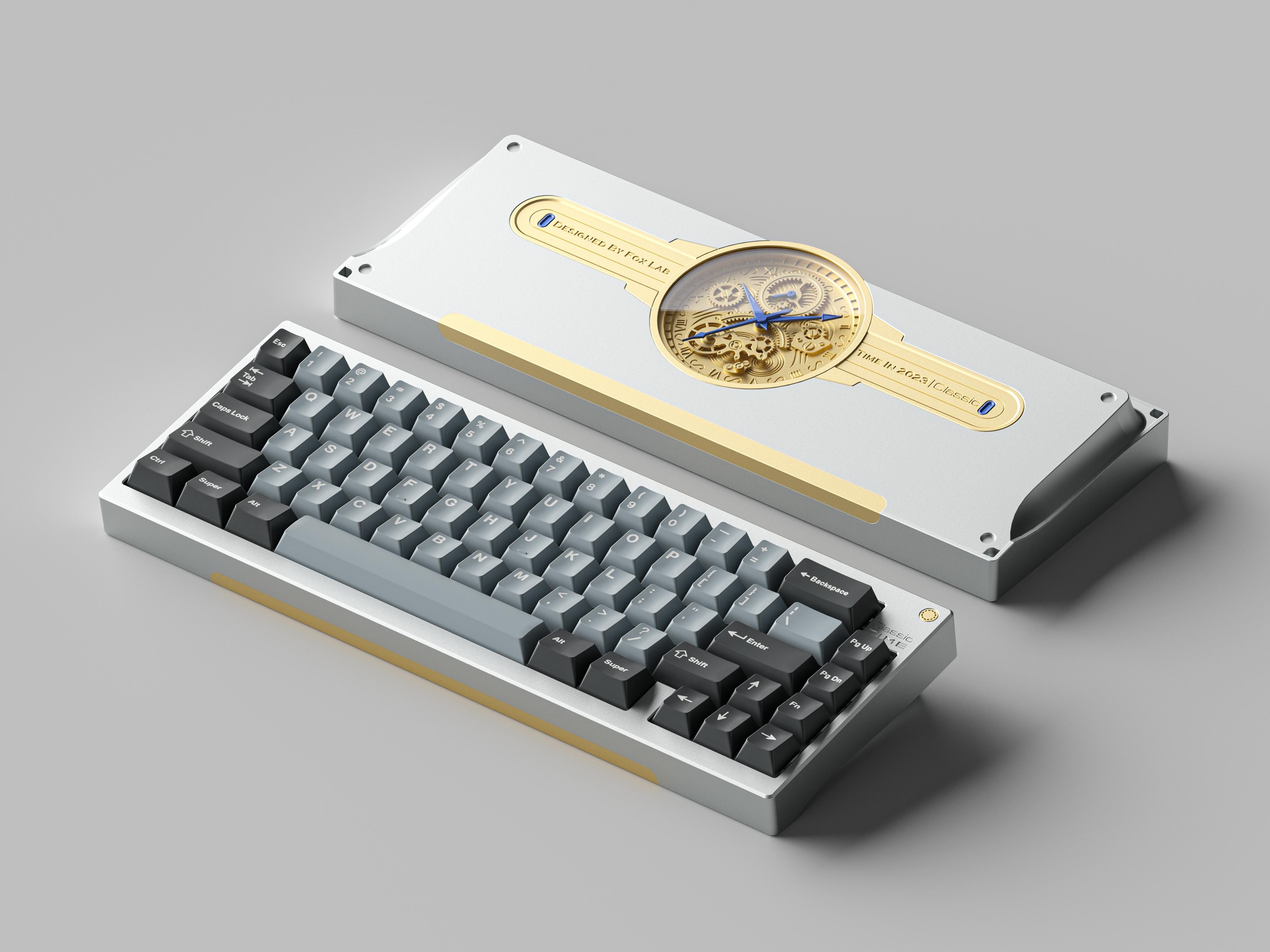 In-Stock] Fox Lab Time65 Mechanical Keyboard Kit Extras – ClickClack