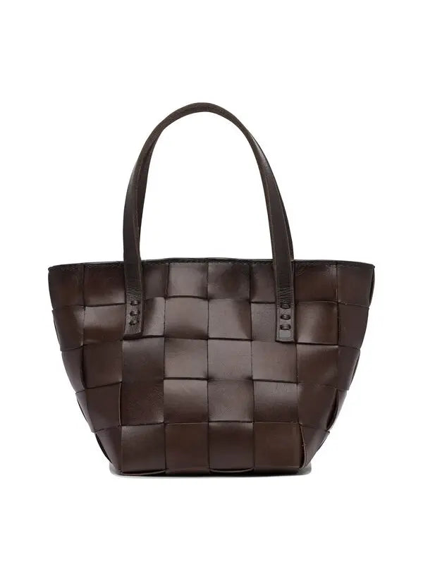 Japan Mini Tote in Dark Brown, from Dragon Diffusion