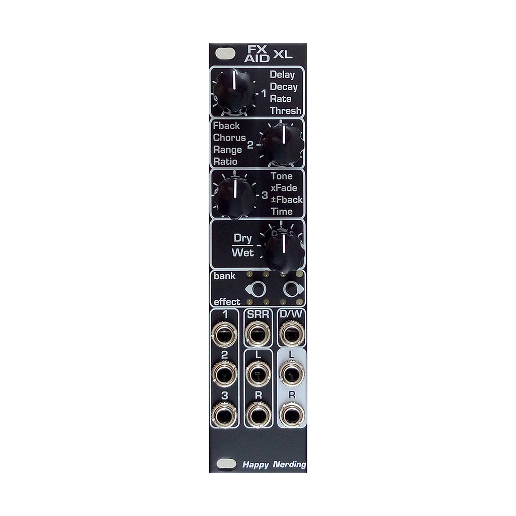 Happy Nerding FX AID XL (Black)— Clockface Modular