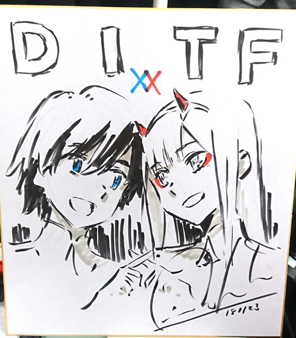 DARLING in the FRANXX KEY ANIMATION NOTES発売記念イベント