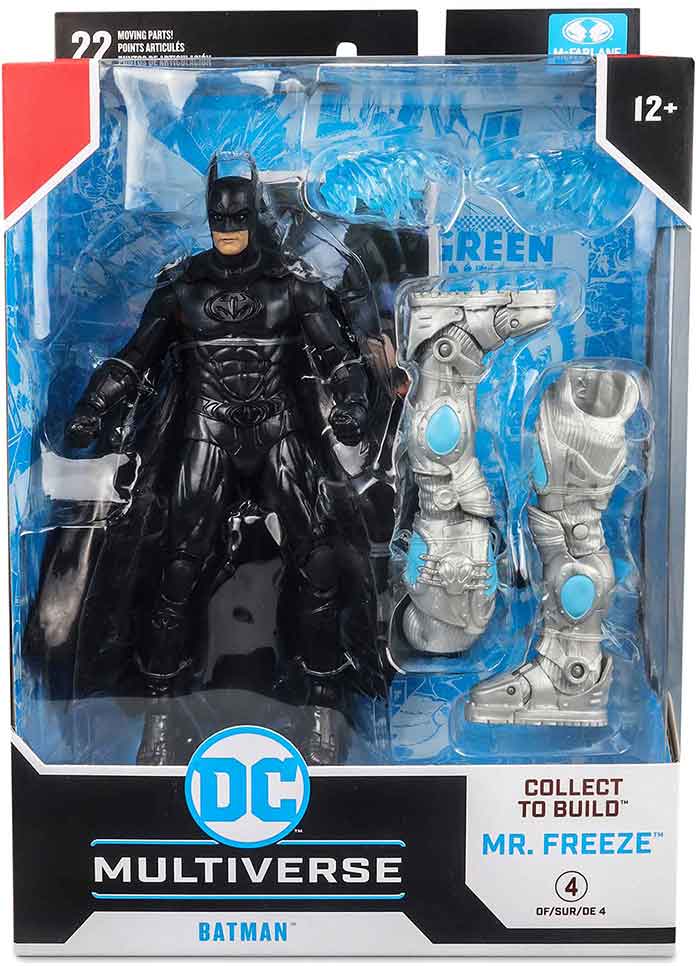 DC Multiverse Batman & Robin 7 Inch Action Figure BAF Mr. Freeze