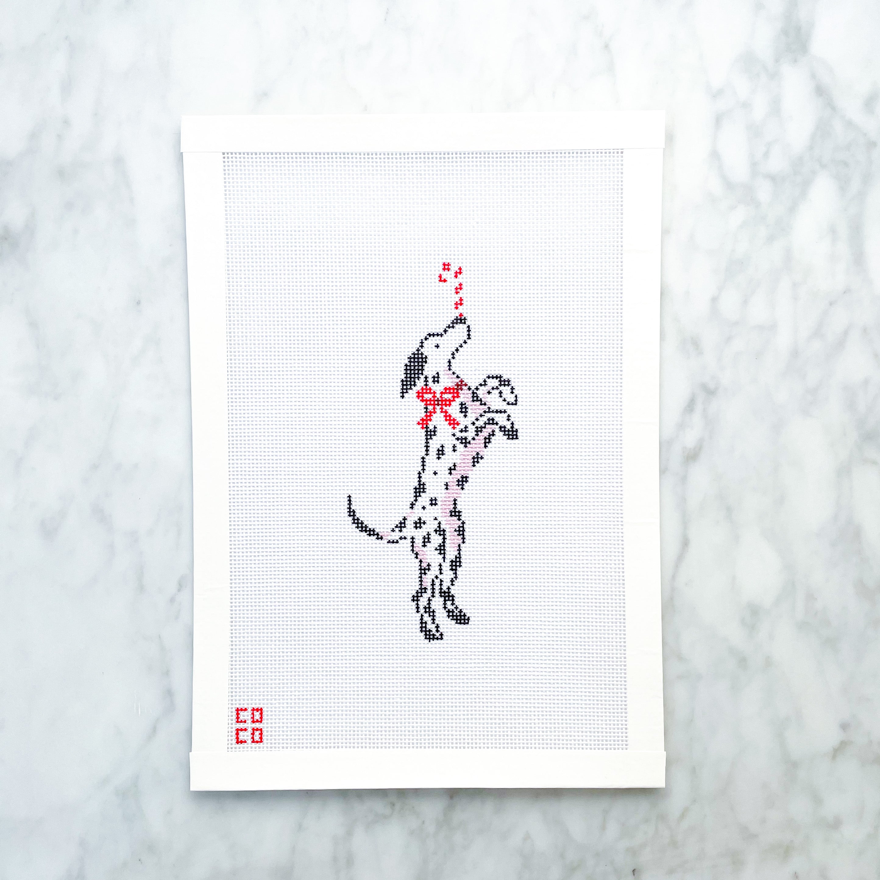 Dalmatian Needlepoint Canvas – Coco Frank Studio