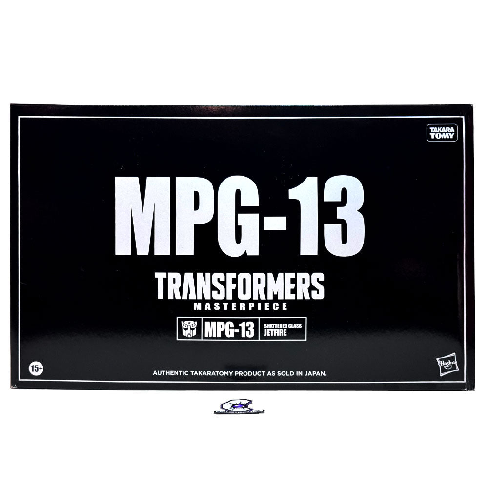 Transformers Masterpiece MPG-13 Shattered Glass Jetfire Black USA