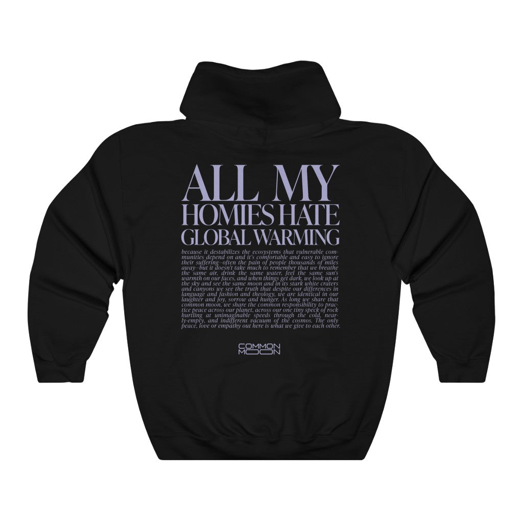 All My Homies Hoodie - Black – Common Moon
