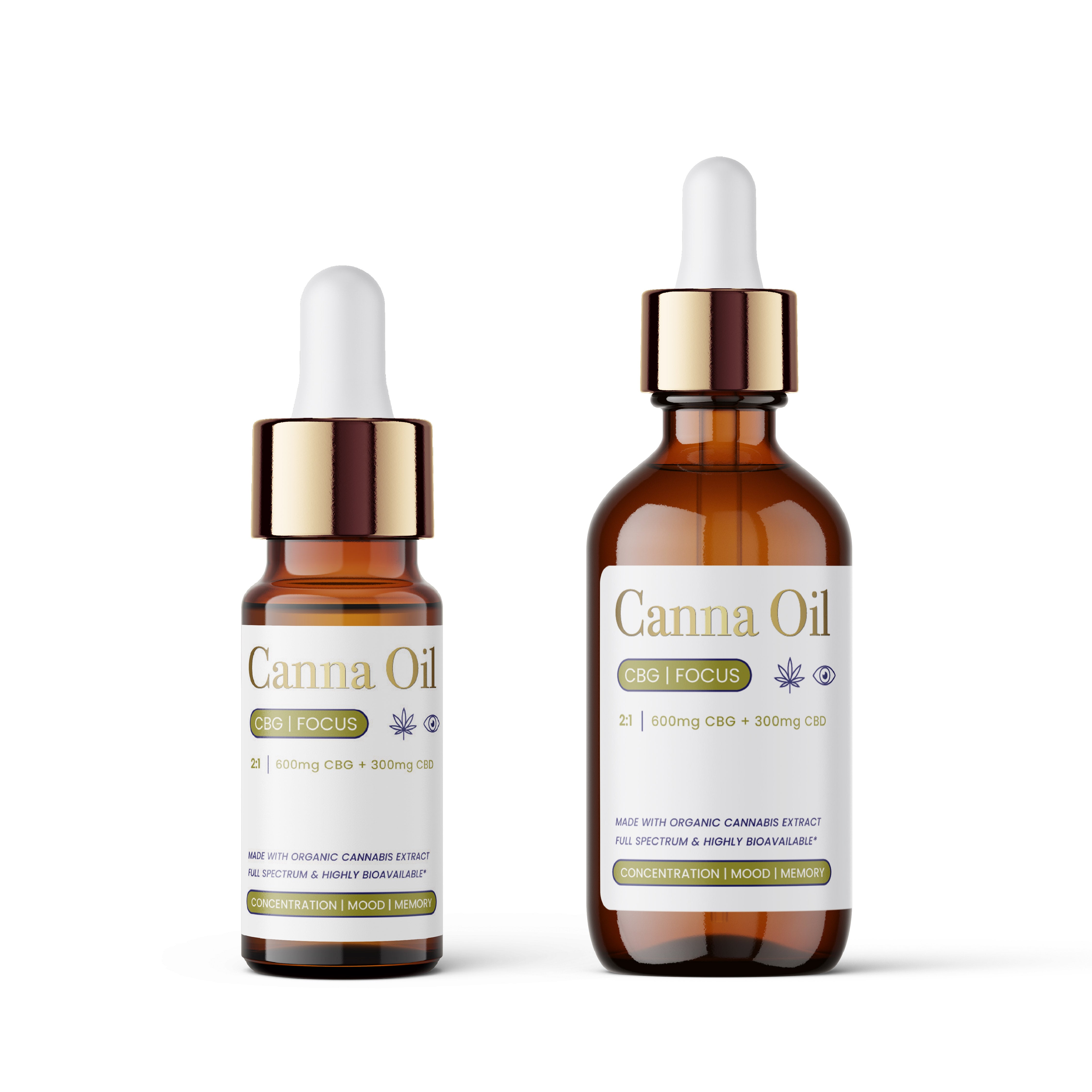 Canna Oil - CBG + CBD – Cosmic Bazaar