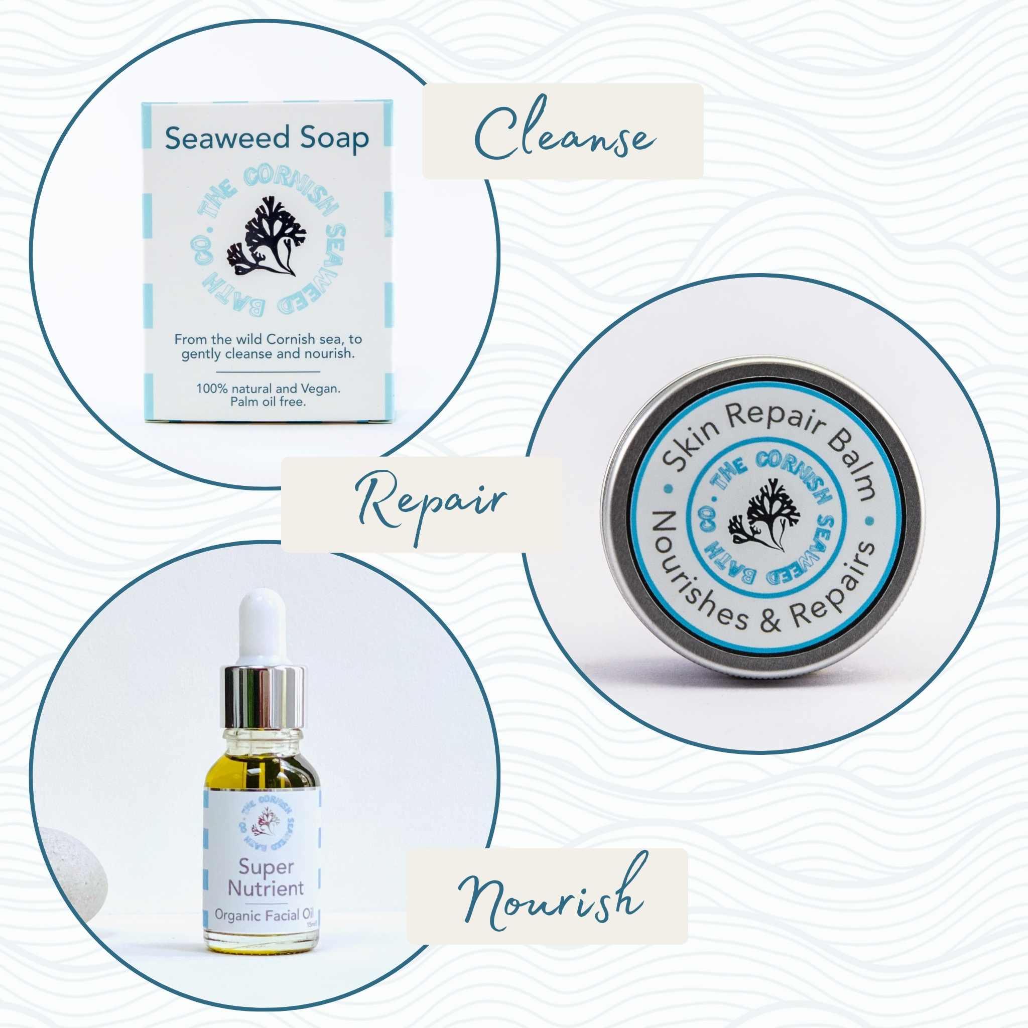 The Facial Care Set – The Cornish Seaweed Bath Co.