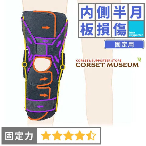 BREG FUSION 右膝用装具 Sサイズ 前十字靭帯・半月板損傷リハビリ