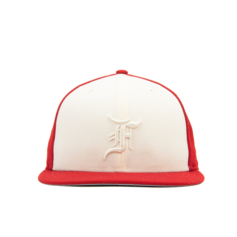 New Era x Fear of God (White/Red) – Corporate