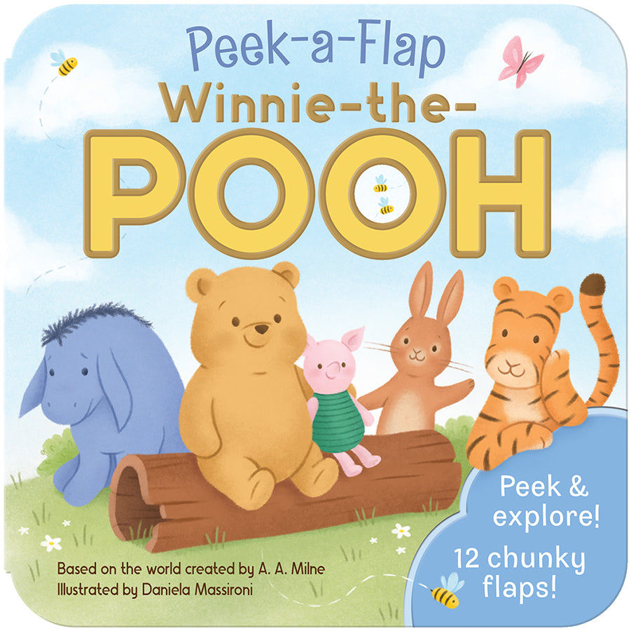 Peek-a-Flap Pooh Children's Lift-a-Flap Board Book - Winnie-the