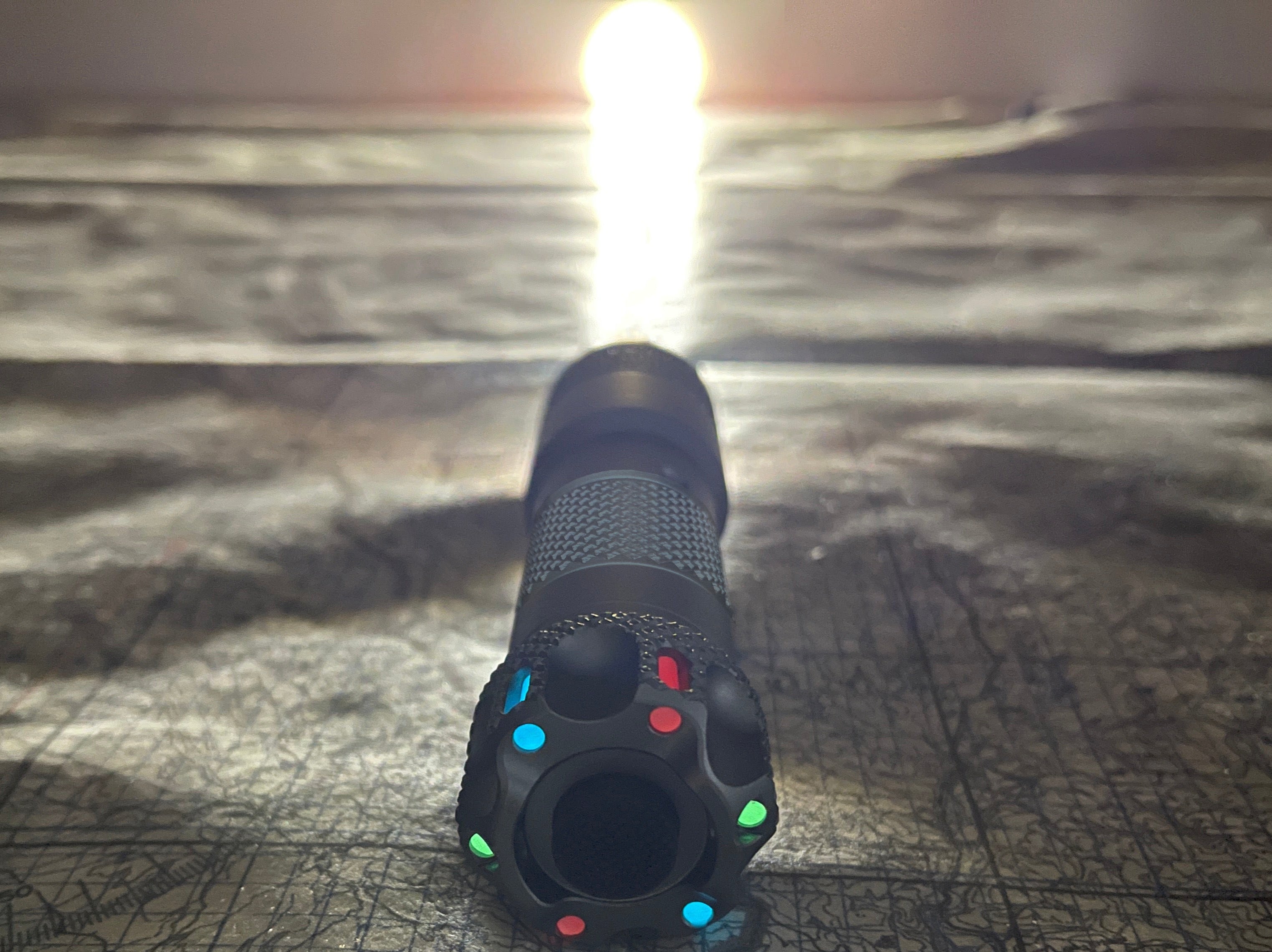 LEP Laser Flashlight - DX Reach Rev 3 18650/21700 Tactical Light