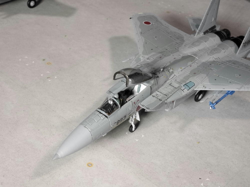 空港ジオラマ#12 F-15用オープンキャノピーセット