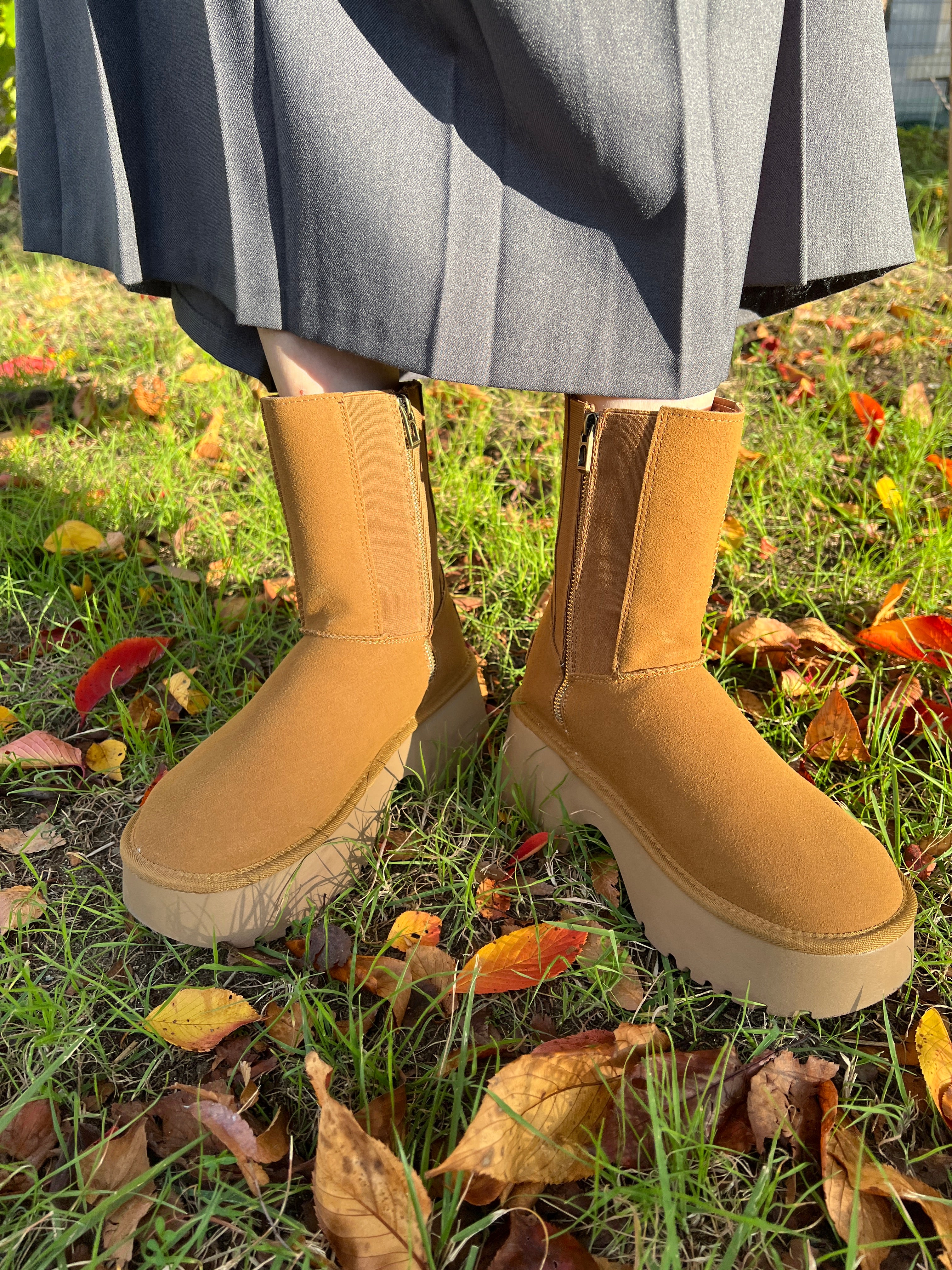 ミドル丈ムートンブーツ DPB79075 – CRAMMY