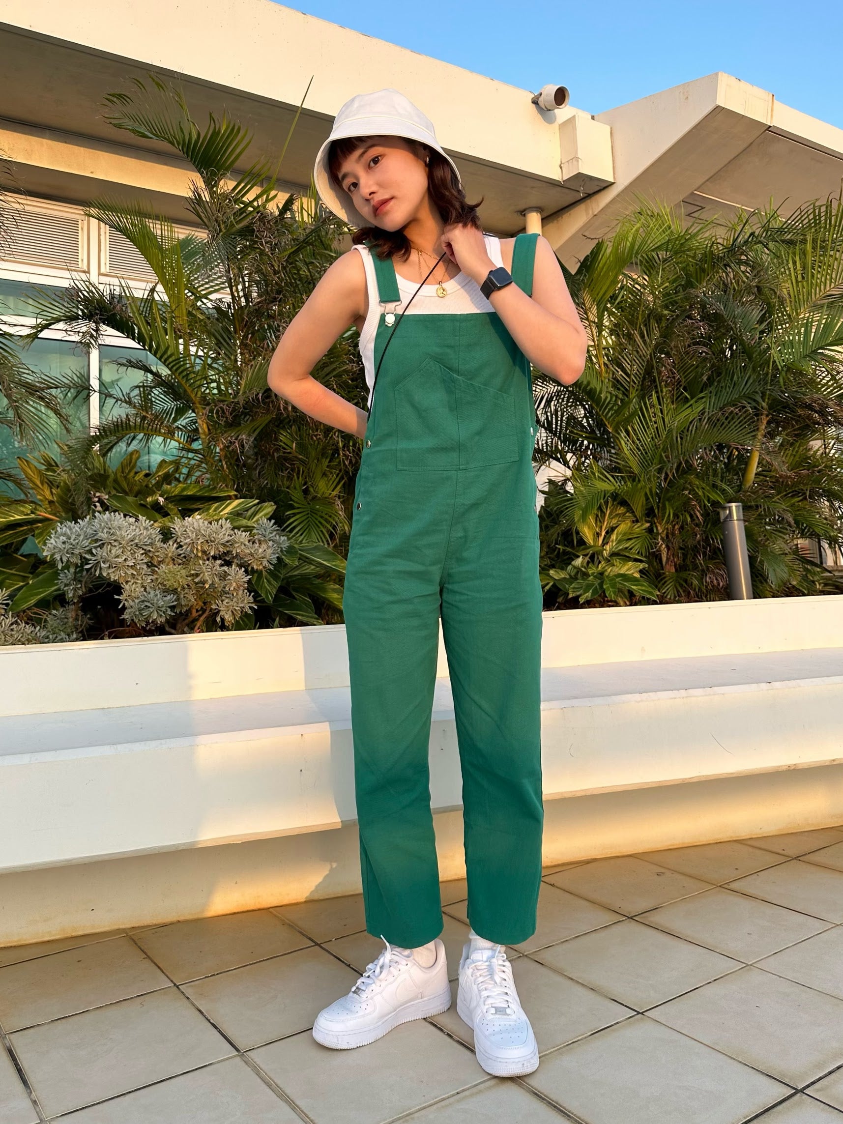 ballaholic ダークグリーン オーバーオール ballaholic ダークグリーン
