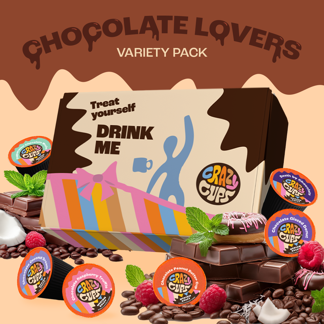 Chocolate Lovers Ground Coffee Variety Pack – Crazy Cups