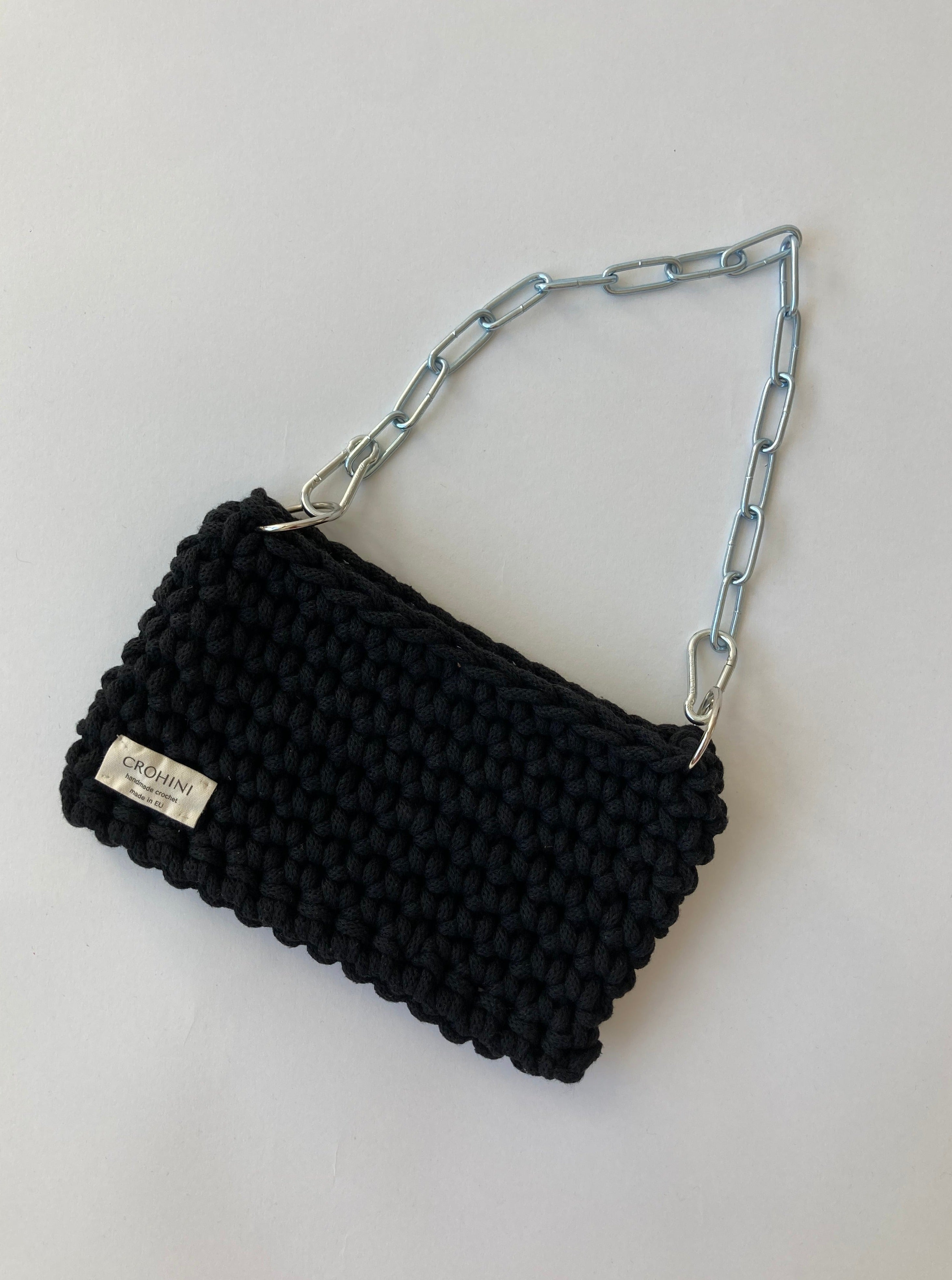 Black Crochet Bag - Mini JOE – CROHINI